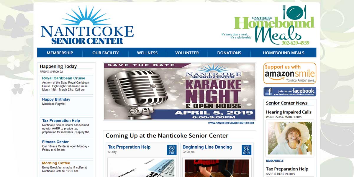 NanticokeSeniorCenter.com