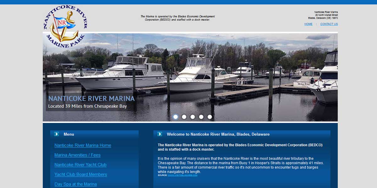 NanticokeRiverMarina.com